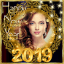 2019 New Year Photo Frames Greeting Wishes