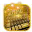 Gold 2019 New Year Keyboard Theme