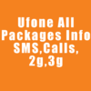 Latest Packages Info For Ufone