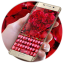 Rose petal keyboard