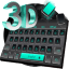 3D Black Keyboard Theme