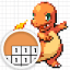 Color by Number Pokemon Pixel Art Free