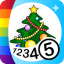 Color by Numbers Christmas