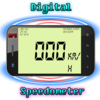 Digital GPS speedometer