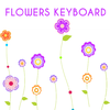 Flowers keyboard theme