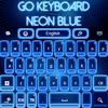 GO Keyboard Neon Blue