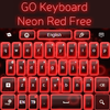 GO Keyboard Neon Red Free