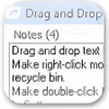 Drag and Drop Notes