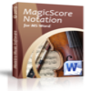 MagicScore Notation For MS Word