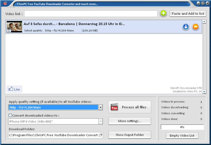 ChrisPC VideoTube Downloader Pro 14.23.0627 for windows download