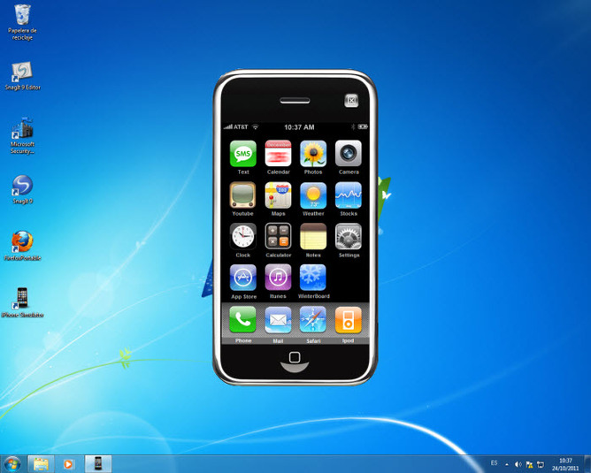 iphone emulator for windows with app store
