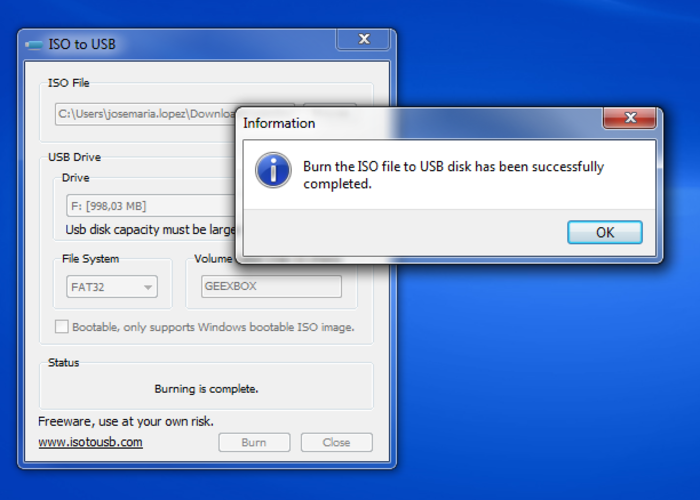 download iso to usb