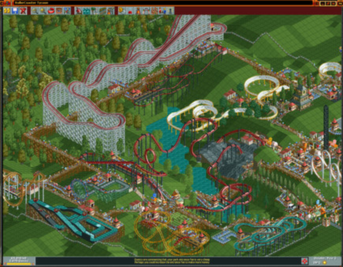 rollercoaster tycoon deluxe not opening