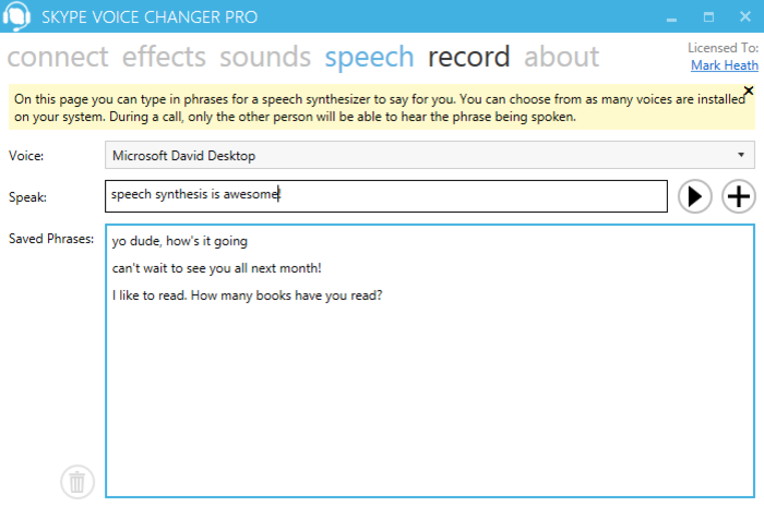 skype voice changer windows 10