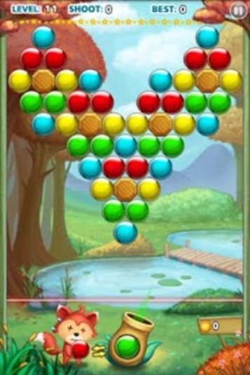 play bubble shooter online free full screen