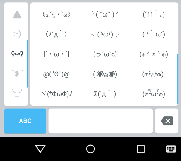 Ascii emoji HTML Emoji