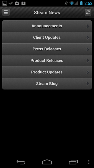 Steam download the new for android