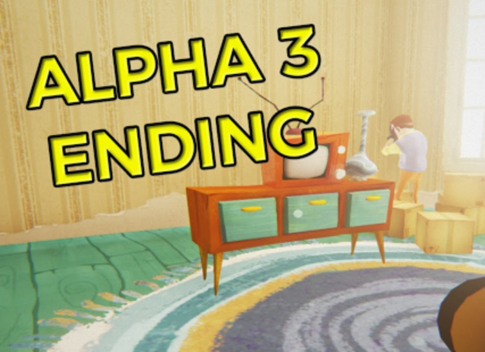 hello neighbor alpha 3 endings