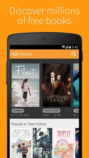 free download wattpad stories for android