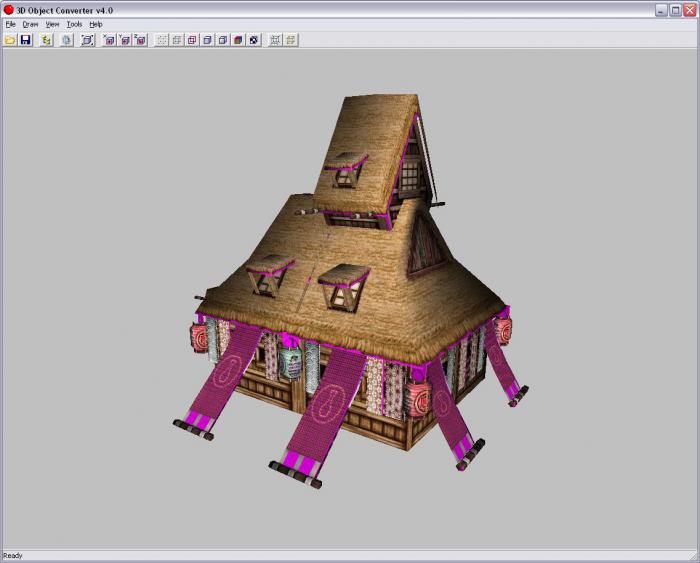 3d object converter extract model