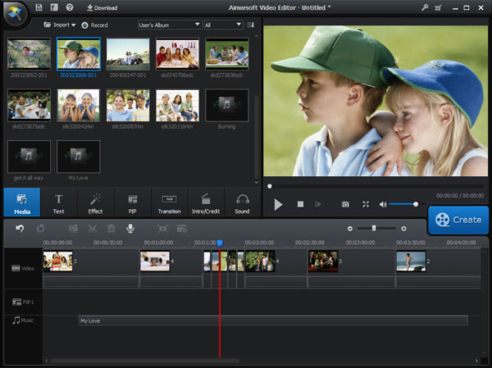 Aimersoft Video Editor Free Download