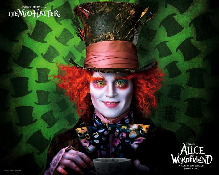 Alice In Wonderland Wallpaper Mad Hatter Free Download