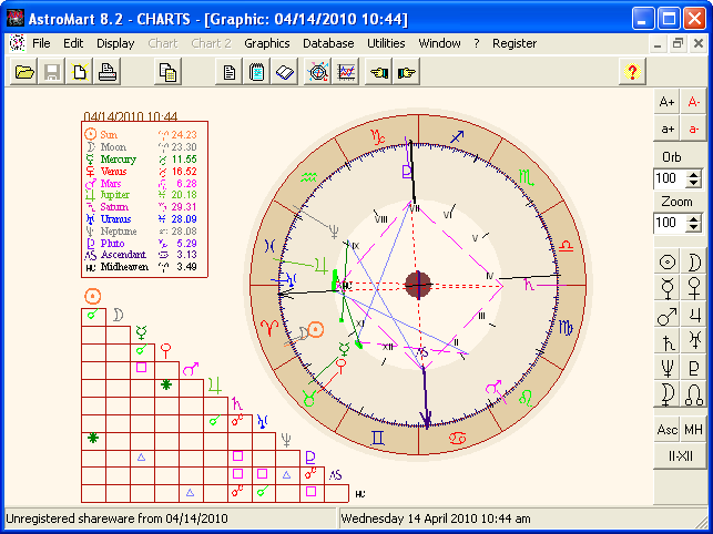 astrological chart software