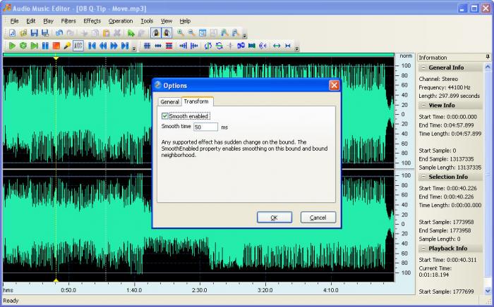 audio file processor lmms