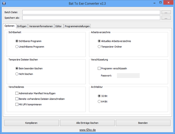 .bat to .exe converter free download