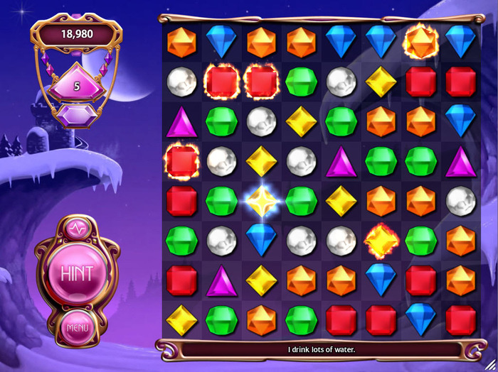 free bejeweled 3 deluxe lightning