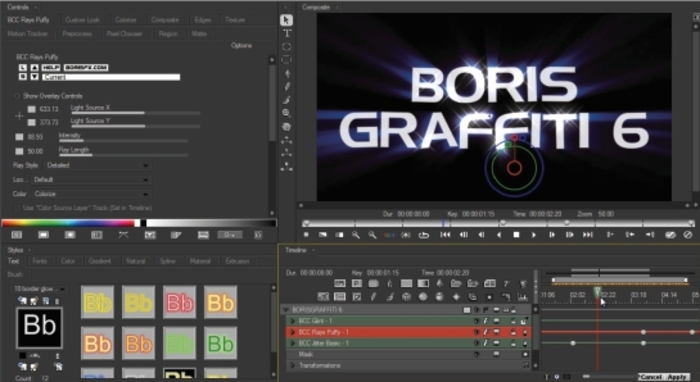 boris graffiti for corel videostudio pro x4