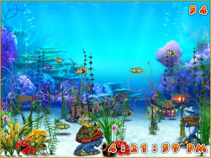 Screensaver Aquarium 3d Windows 7 Image Num 44