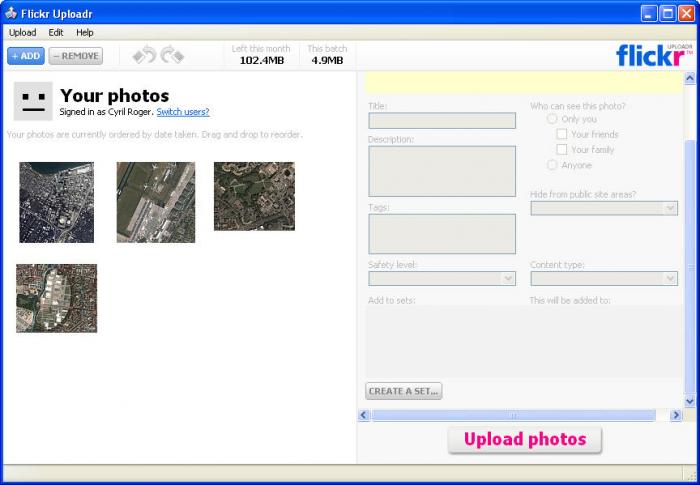 flickr uploadr shows invalid albums