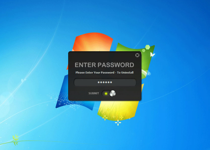 windows folder password