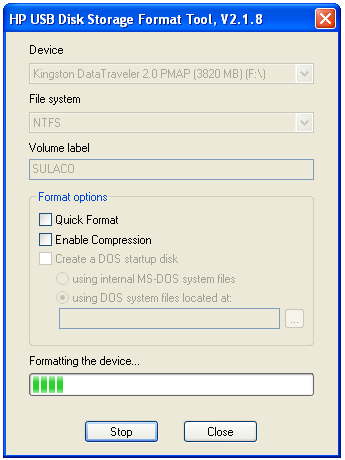 hp usb disk storage format tool 206 free download
