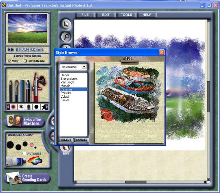 convert photo to oil painting software free download for mac