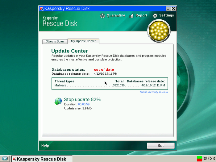 Kaspersky Rescue Disk 18.0.11.3c for windows instal free