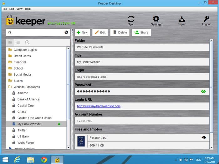 keeper password manager free