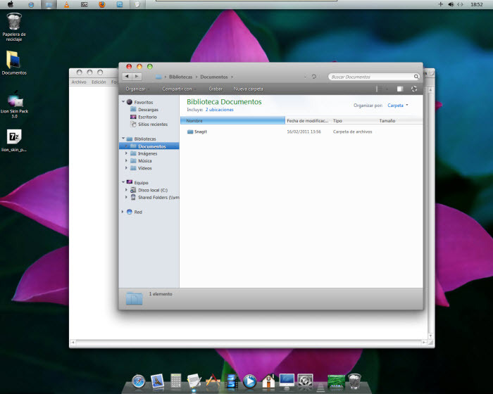 mac interface for windows vista