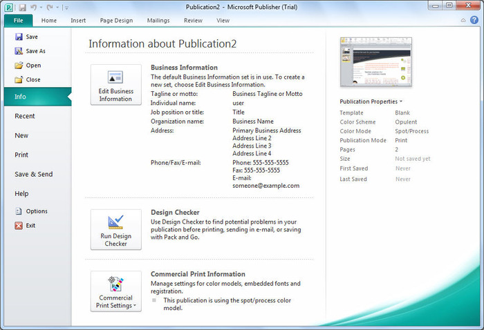 microsoft publisher free trial 2010 download