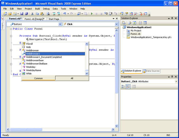 download visual basic 2008 for android