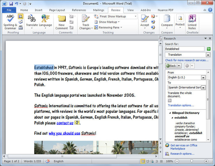 download microsoft word 2010 for mac free trial