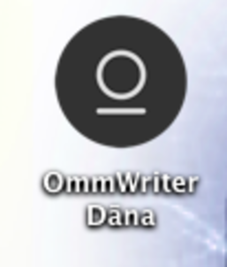 ommwriter icon invert