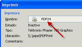 pdf24 pdf printer download