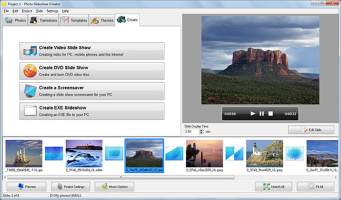 animated photo slideshow software free download