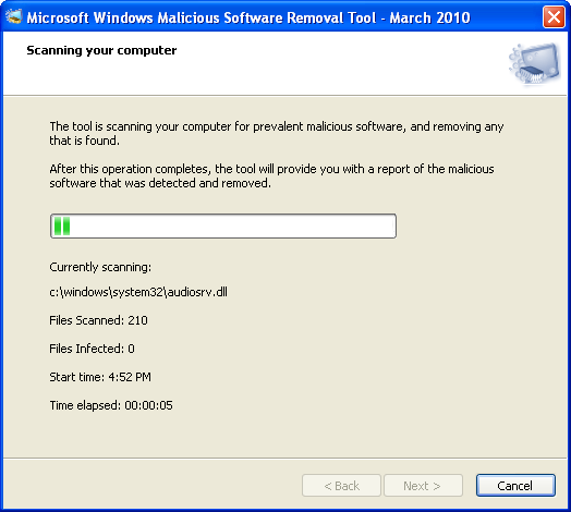ms malicious software removal tool download