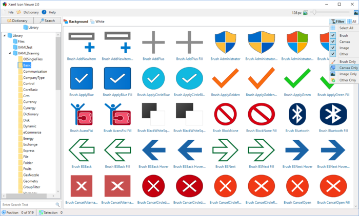 Xaml Icon Viewer - Free Download