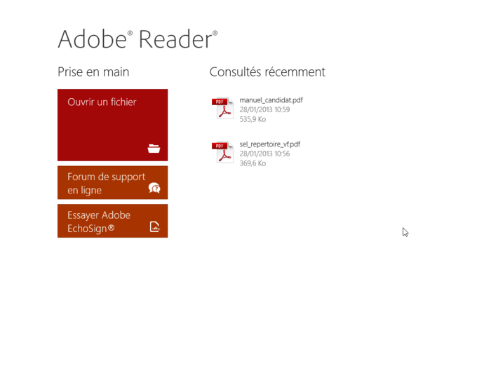 Adobe reader touch что это