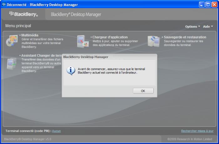 blackberry desktop manager download