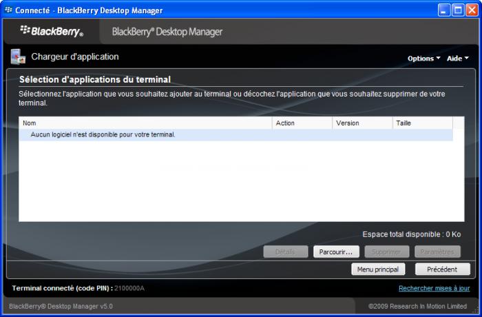 Blackberry device manager mac